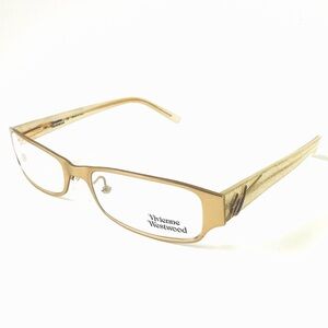 Vintage Eyeglasses Authentic Gold Vivienne Westwood Rimless